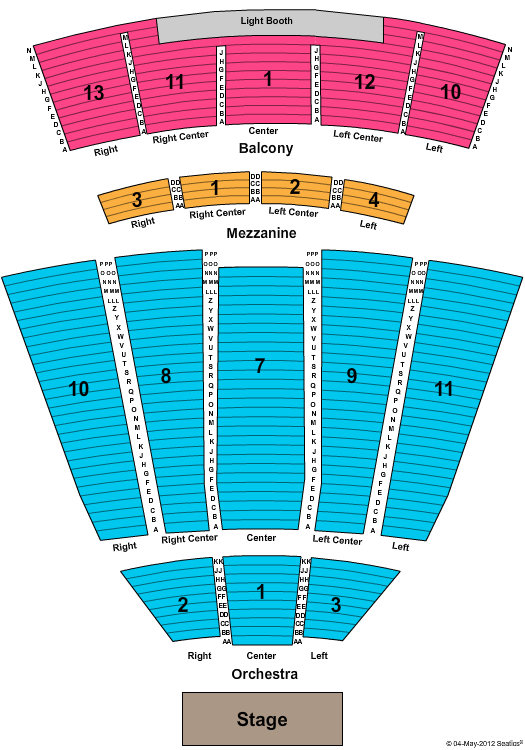 Sony Theatre Toronto Seating Chart